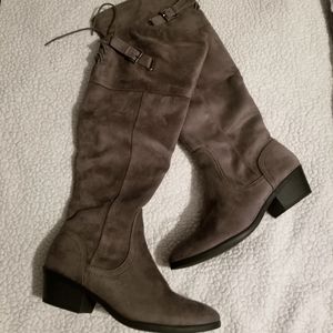 Gray Boots
